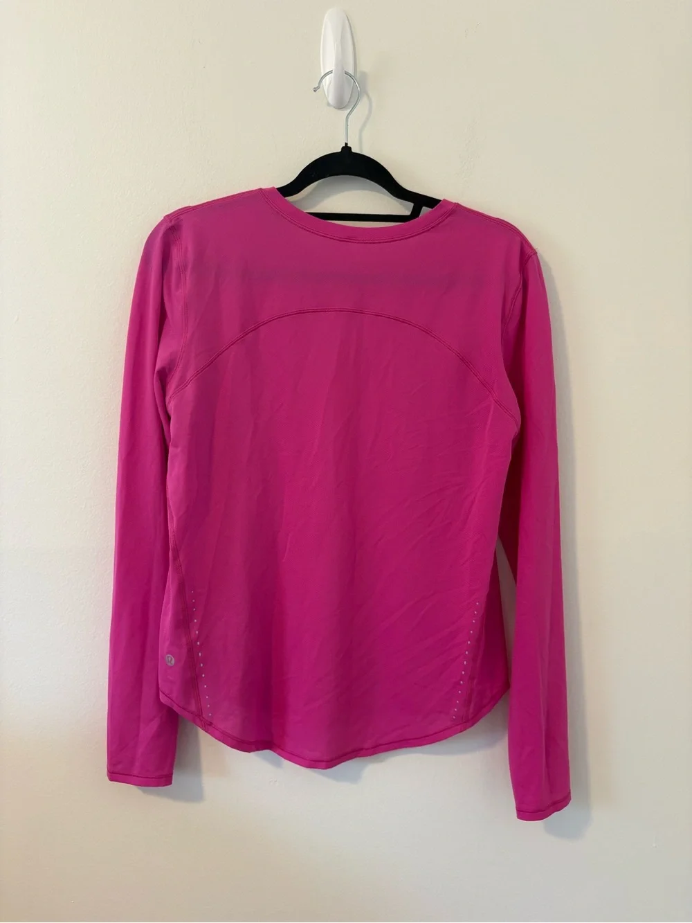 Lululemon High-Neck Running and Training Long Sleeve Shirt Pink
